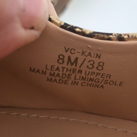 Vince Camuto Kain Snake Pointed Toe Heel - Picture 8 of 8